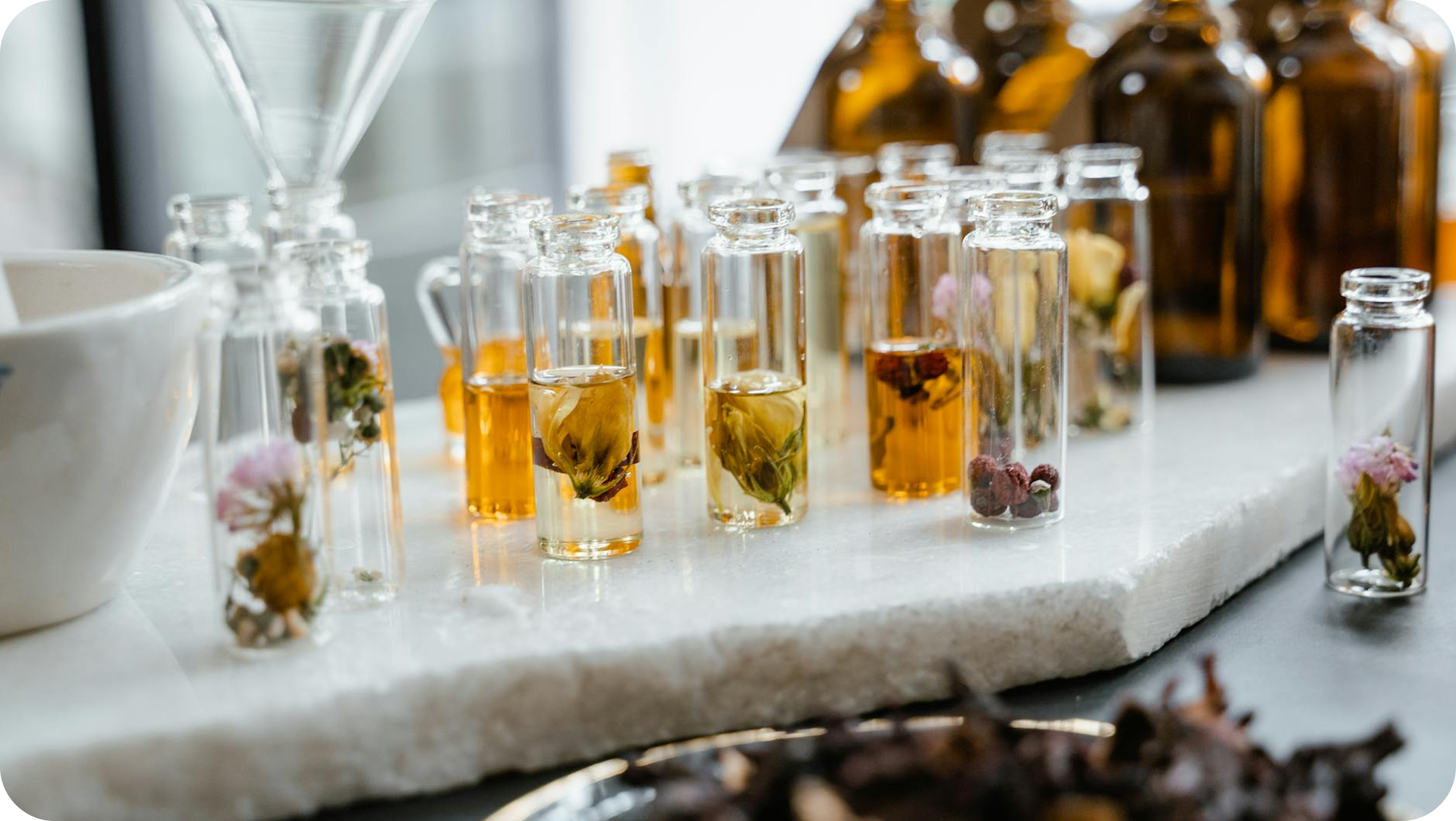 Perfume creation experience